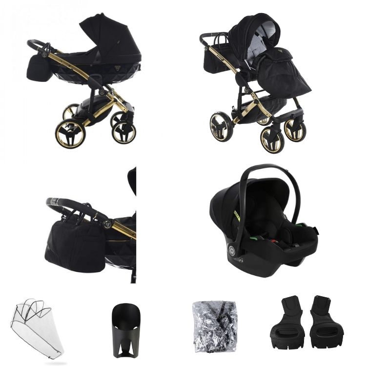 JUNAMA DIAMOND S-LINE V2 KOLICA ZA BEBE SET 3U1